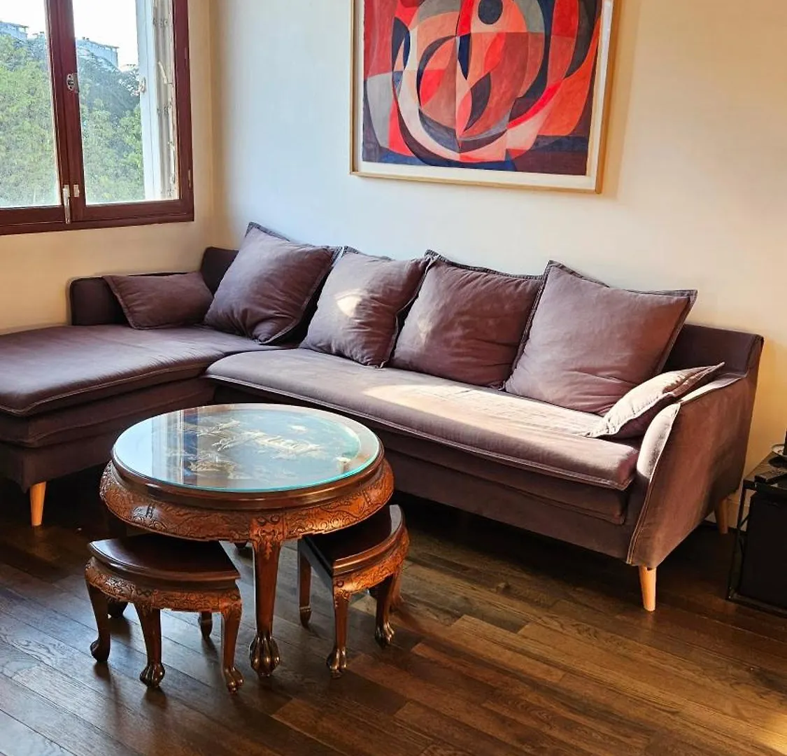 Big & Calm Familial Apartment With Balcony, Car Parking And Free Wifi Villejuif France